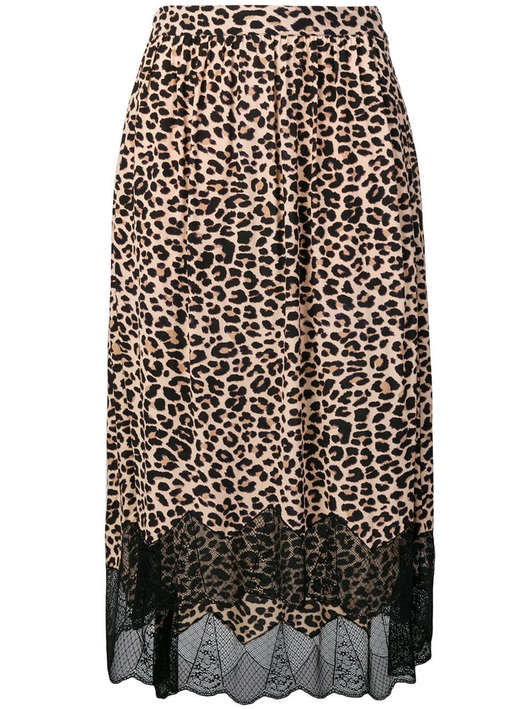 Joslin print leo skirt