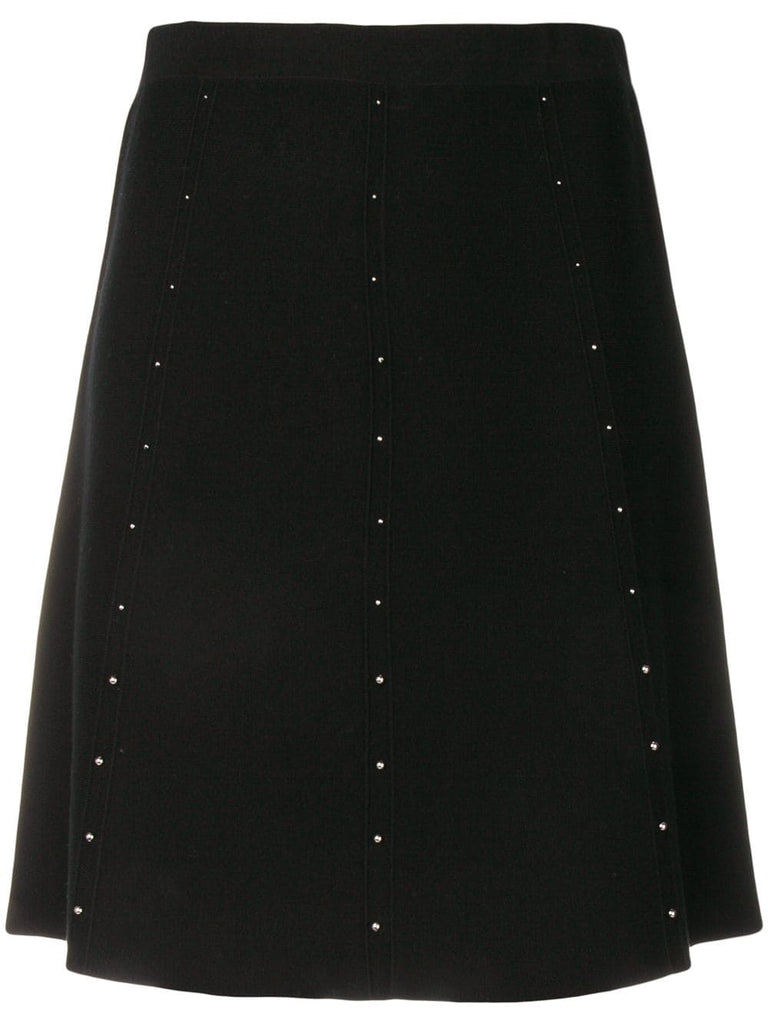 embellished A-line mini skirt