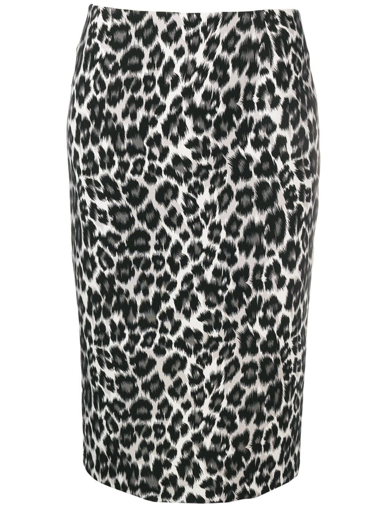 Jami leopard print skirt