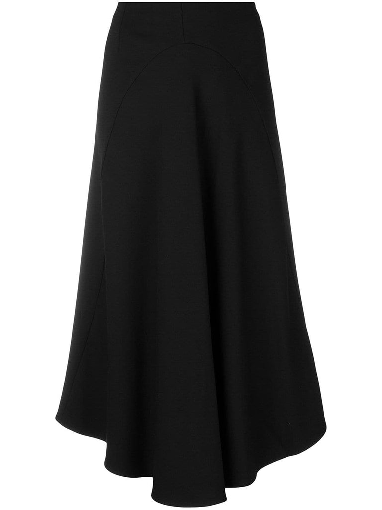 asymmetric hem skirt