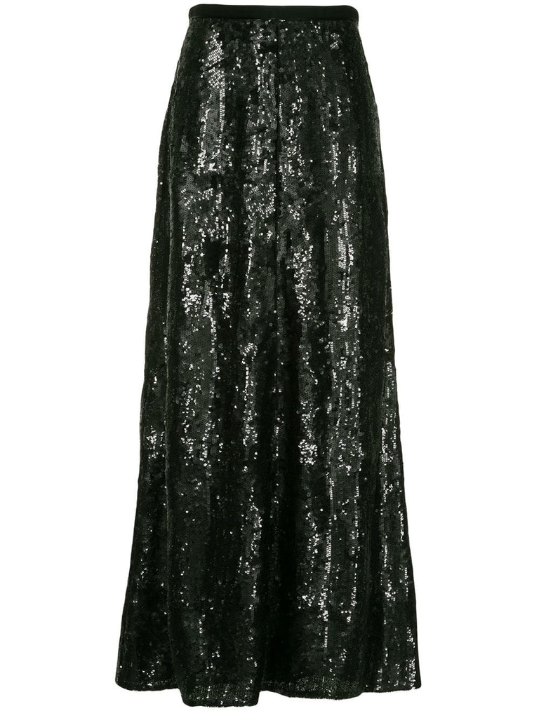 Barbara sequin embellished skirt