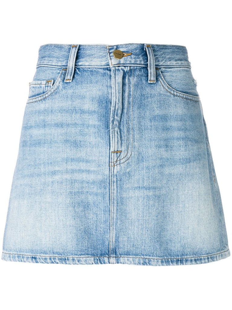 Le Mini  denim skirt