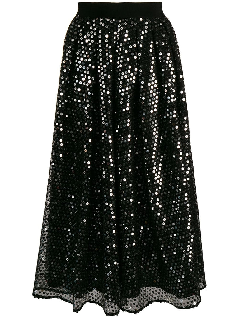 sequin skirt