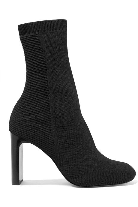 Ellis stretch-knit sock boots
