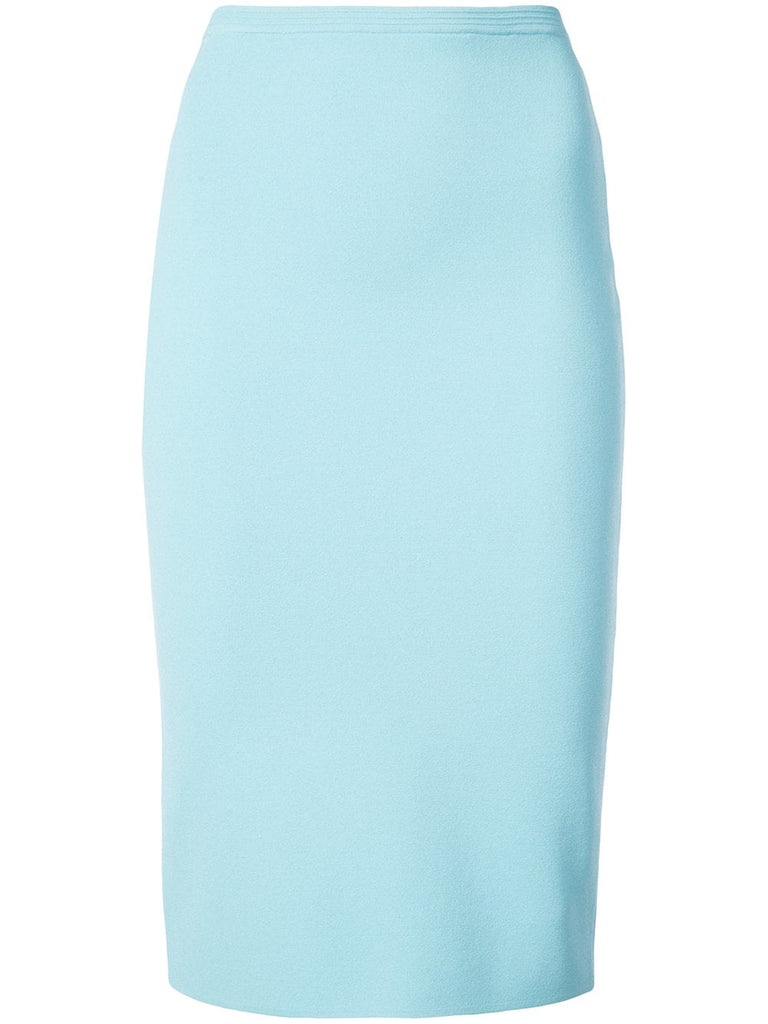 textured pencil skirt