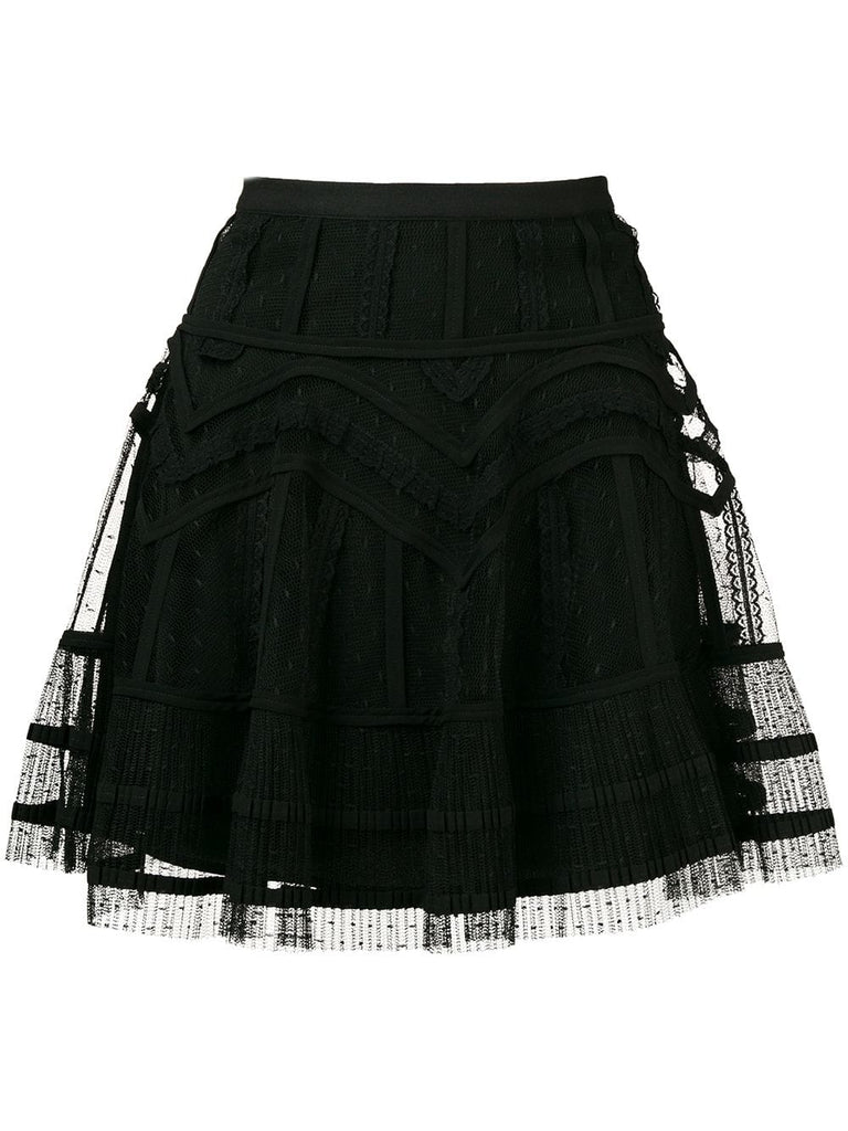 short tulle skirt