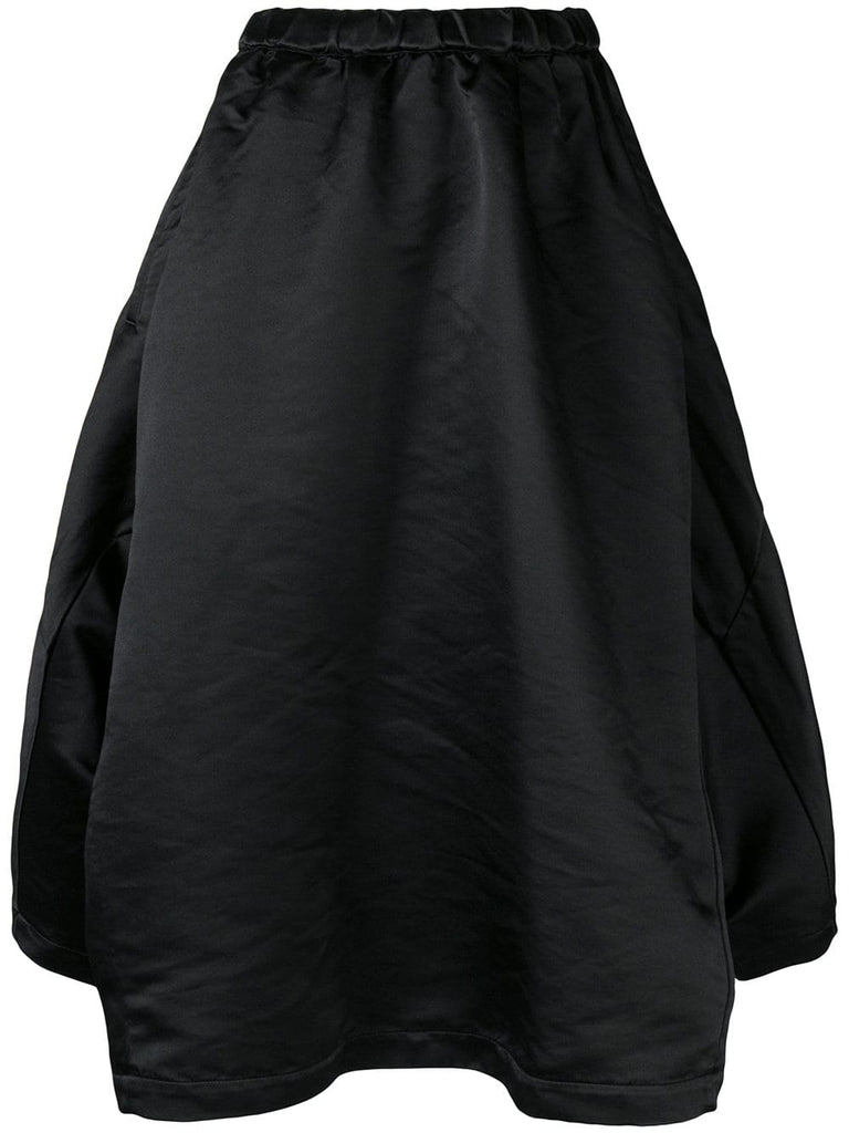 full draped skirt