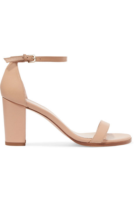 NearlyNude leather sandals