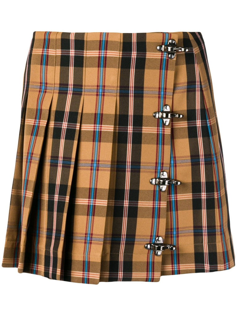 tartan mini kilt skirt