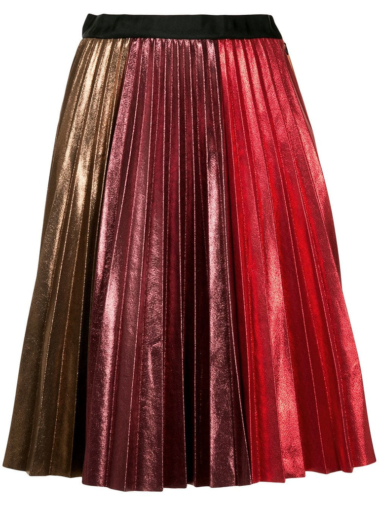 fortune teller pleat skirt