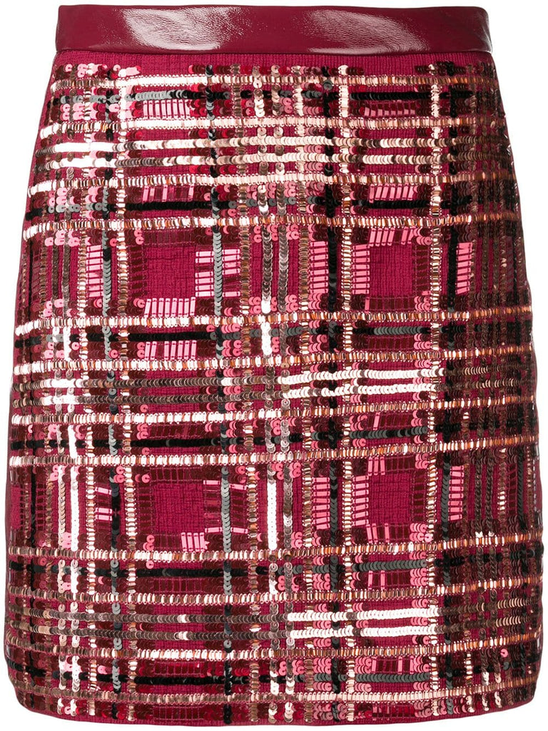 sequin party skirt