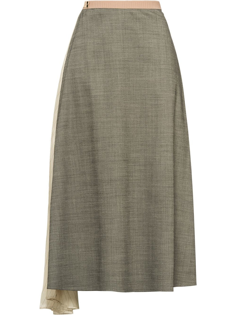 draped insert skirt