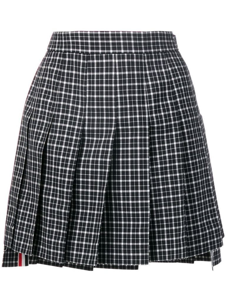 Tartan School Uniform Miniskirt