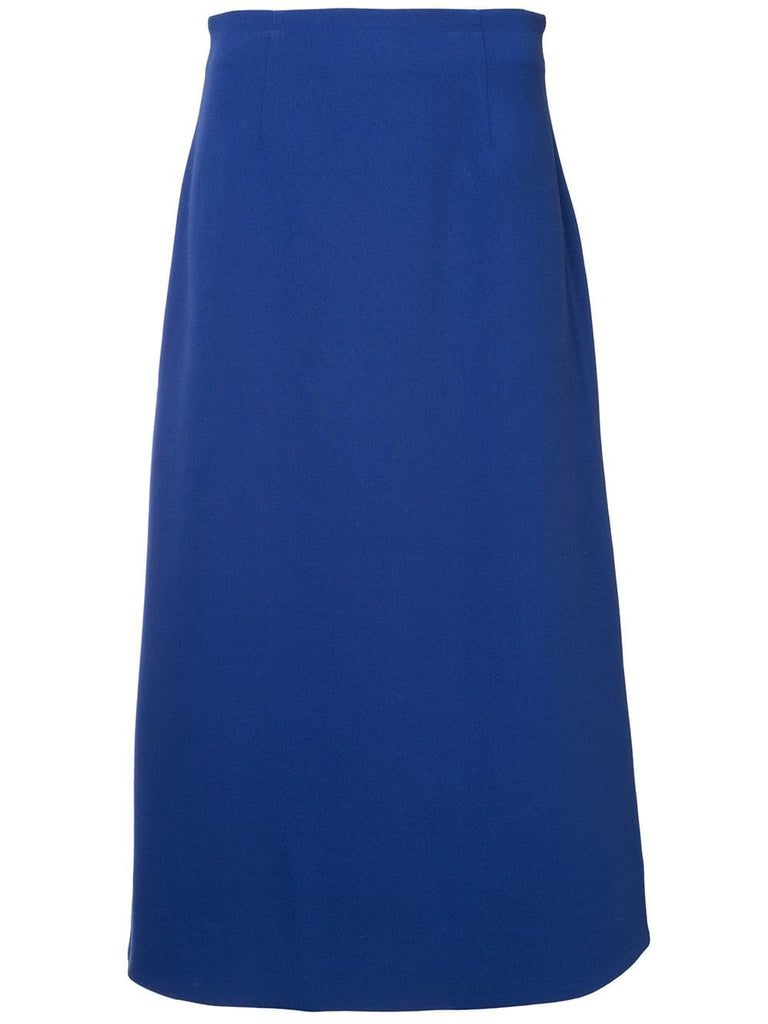 straight midi skirt