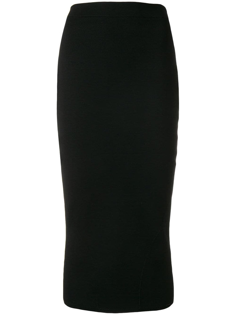 classic fitted pencil skirt