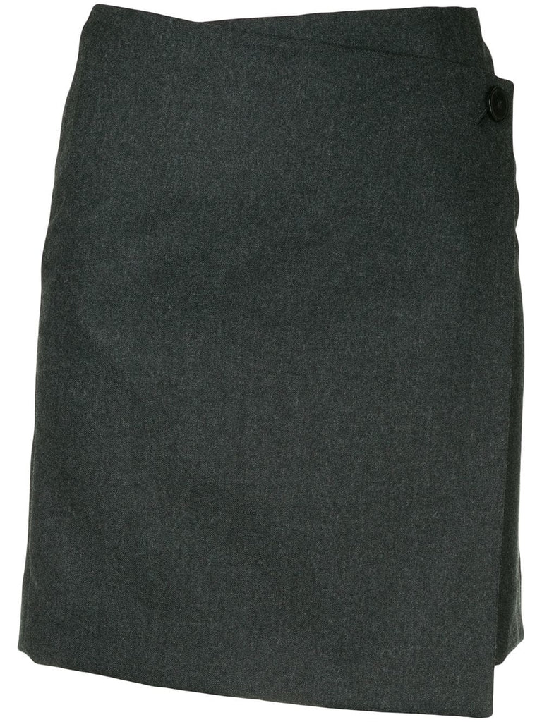 tailored mini skirt