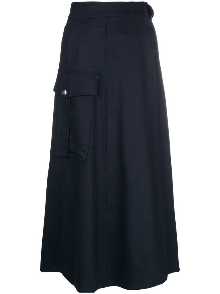 midi full skirt