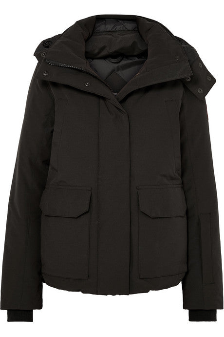 Blakely hooded quilted shell down jacket