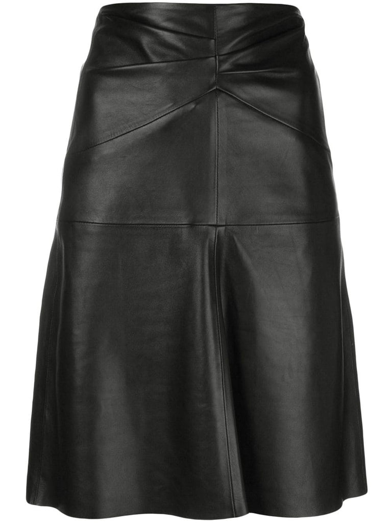 Gladys leather skirt