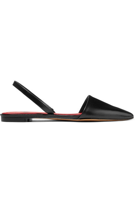 Koko leather slingback flats