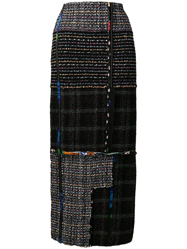 long tweed skirt