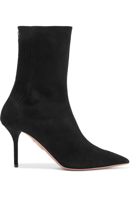 Saint Honore suede sock boots