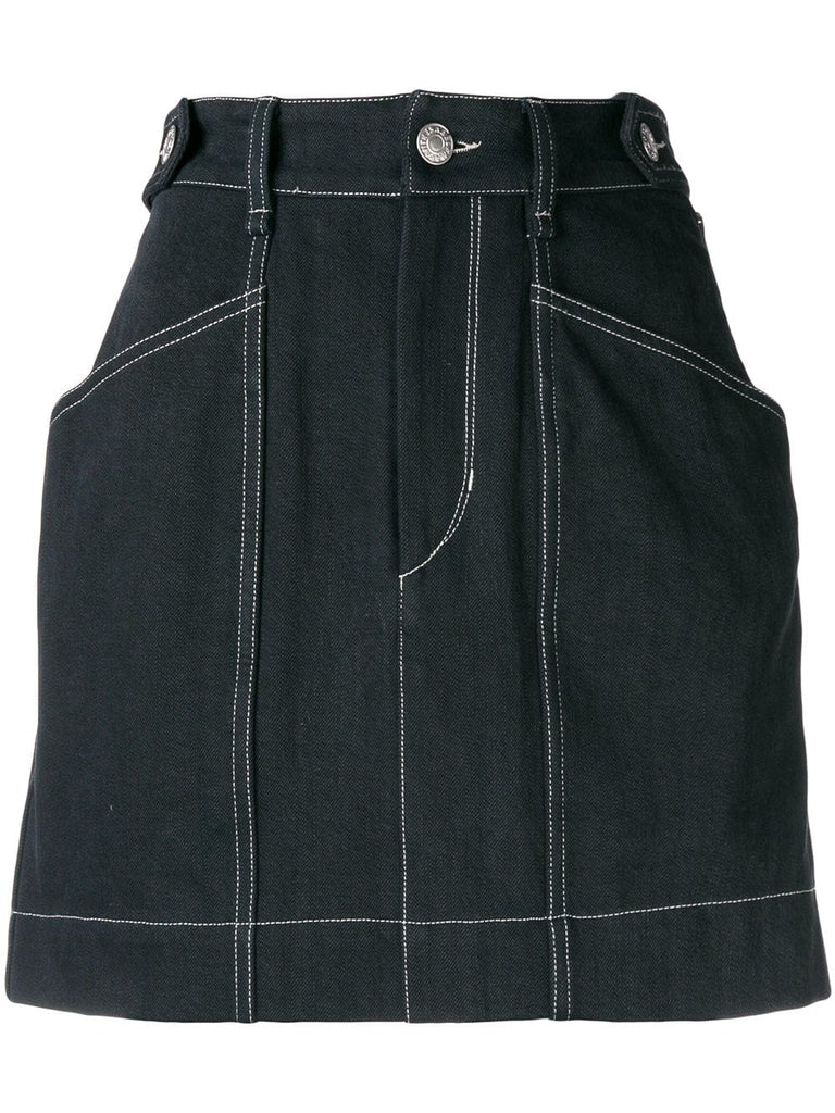 Gayle denim mini skirt