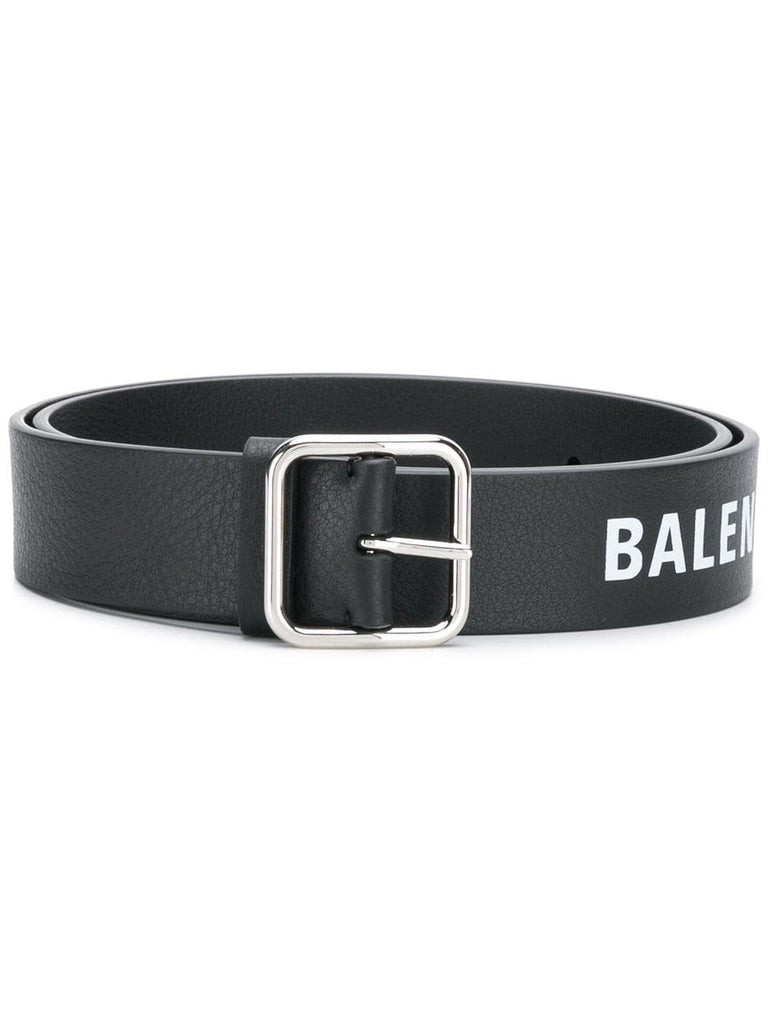 logo print belt