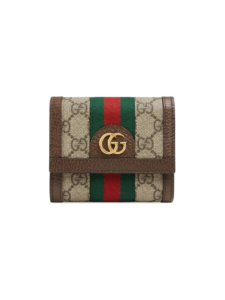 beige Ophidia GG wallet