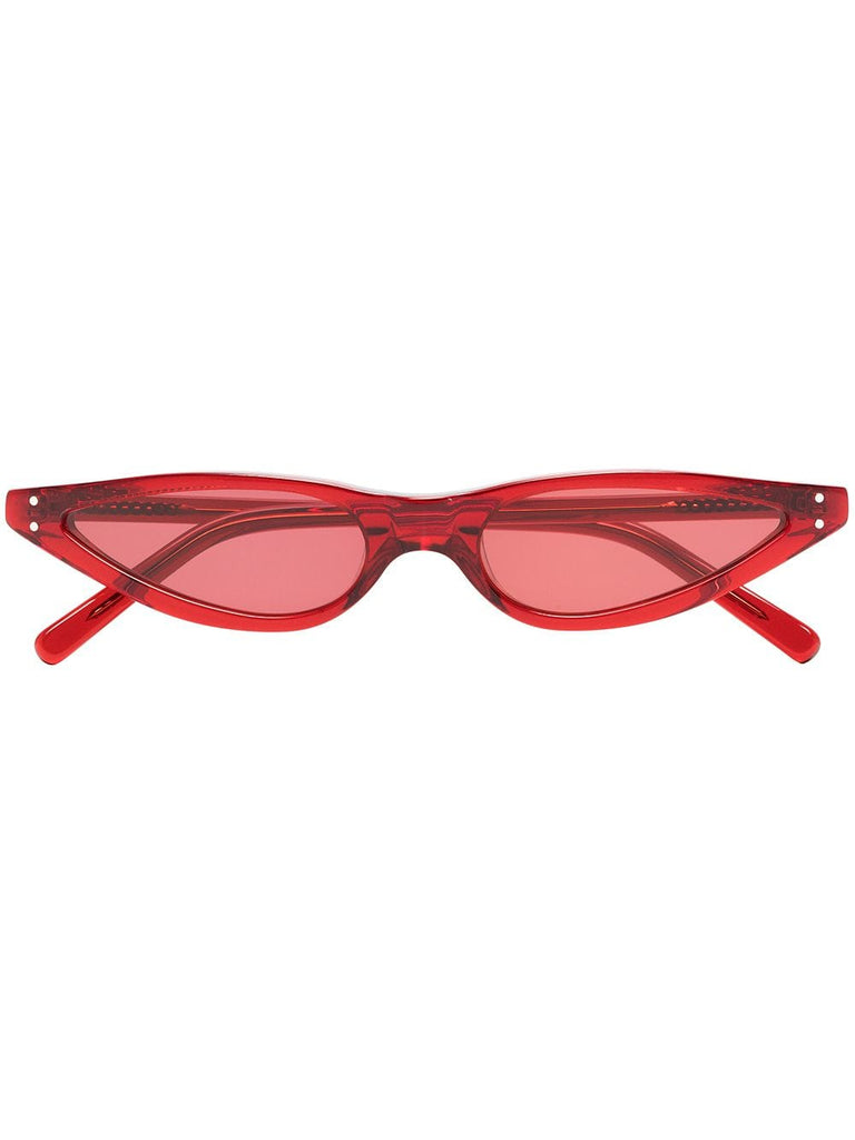 red Cat Eye Sunglasses