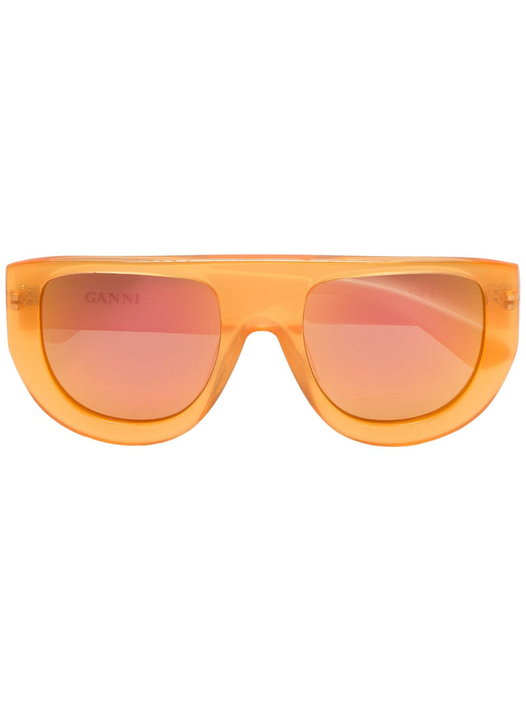 white and orange Ines sunglasses