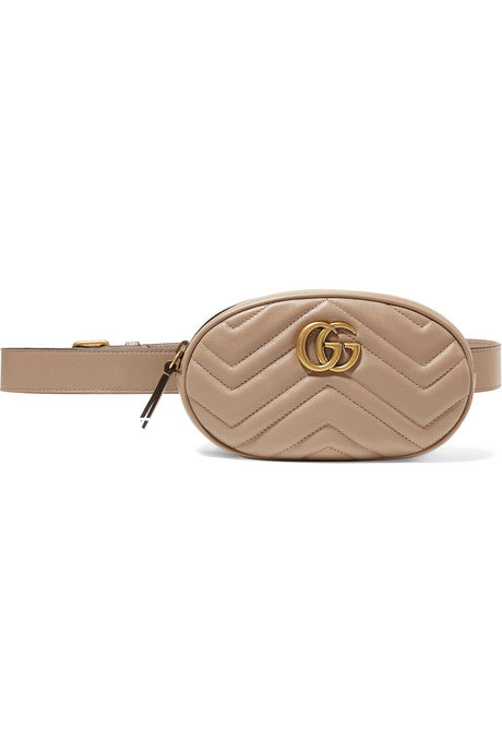 GG Marmont quilted leather belt bag