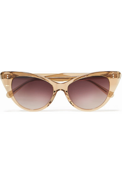 Piper cat-eye acetate sunglasses