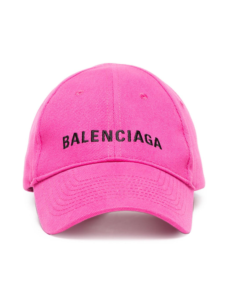 Pink Logo Embroidered Cap