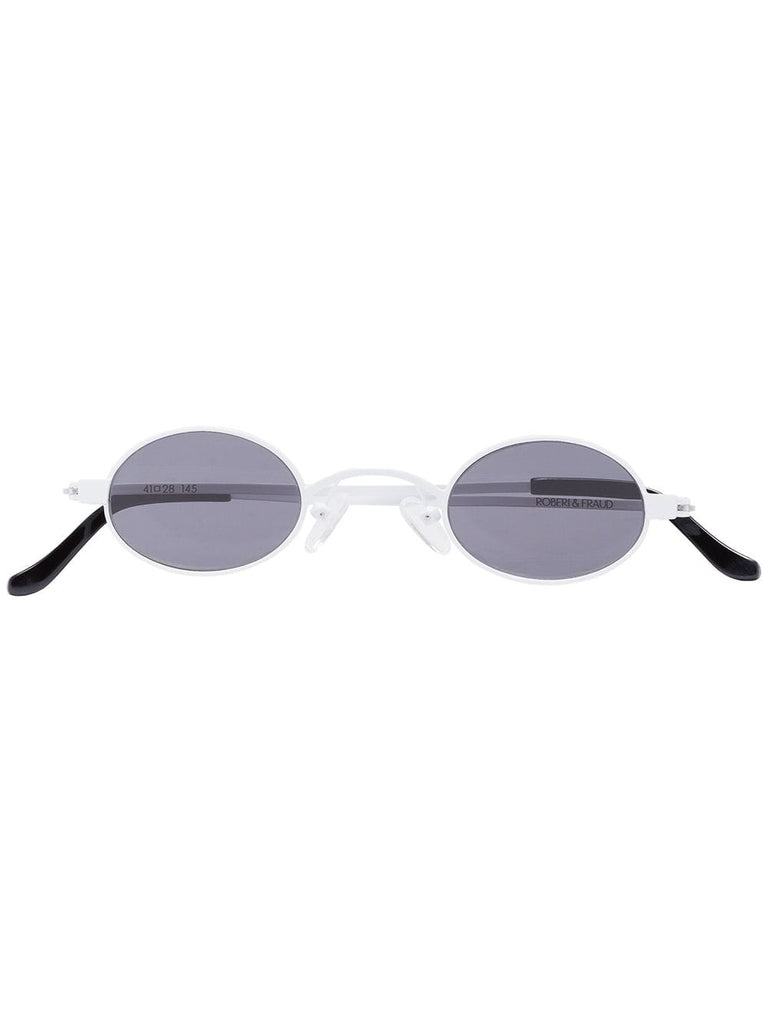 White Doris Sunglasses