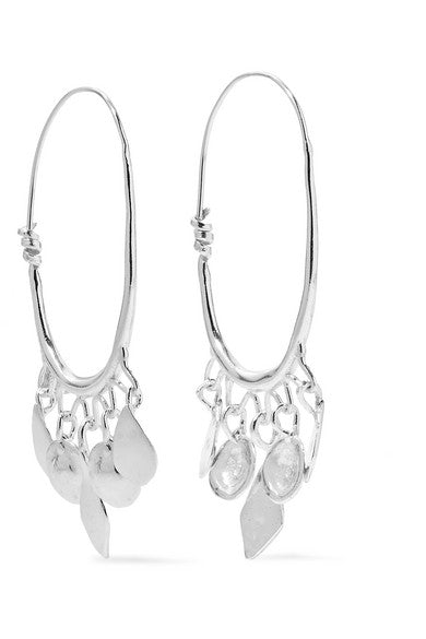 Caissar silver earrings