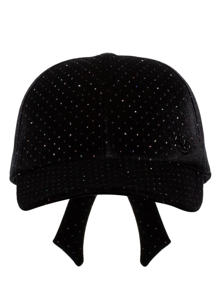 black Tiger embellished velvet baseball cap