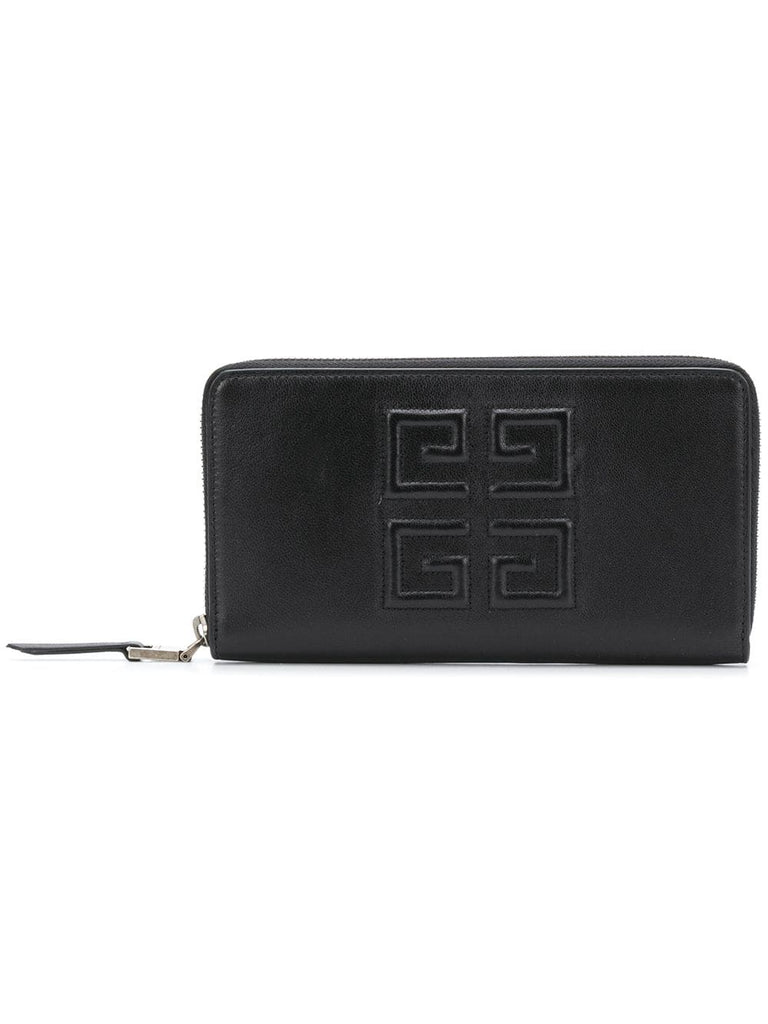 logo zip purse