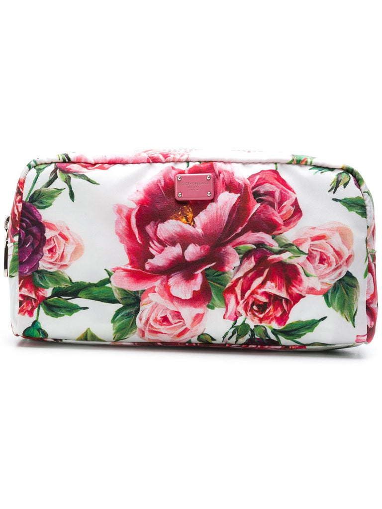 peonie printed make-up bag