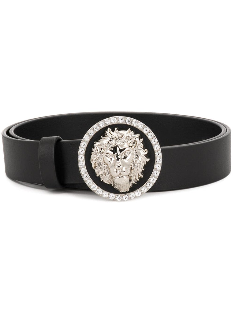 Lion embellished belt