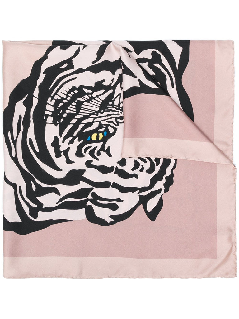 tiger print scarf