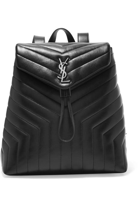 Loulou medium quilted leather backpack