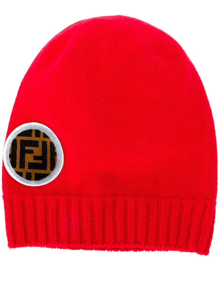 FF logo patch beanie