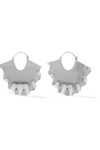 Silver-tone earrings