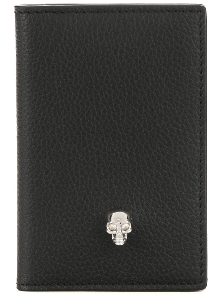 skull charm wallet