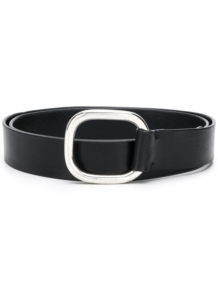 squared buckle belt