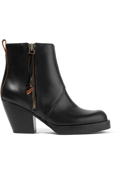 The Pistol leather ankle boots