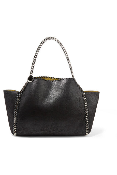 The Falabella medium reversible faux brushed-leather tote