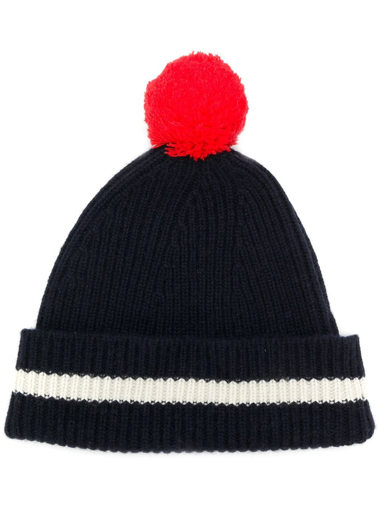 pompom beanie
