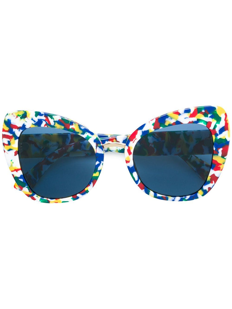 Limited Edition printed butterfly sunglasses